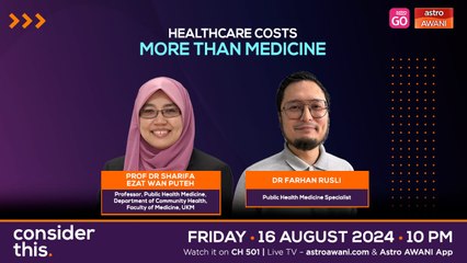 Consider This: Healthcare Costs — More Than Medicine