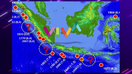 Gempa Megathrust M 8,9 Bak Bom Waktu! Indonesia Tenggelam?