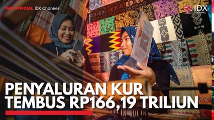 Penyaluran KUR Tembus Rp166,19 Triliun