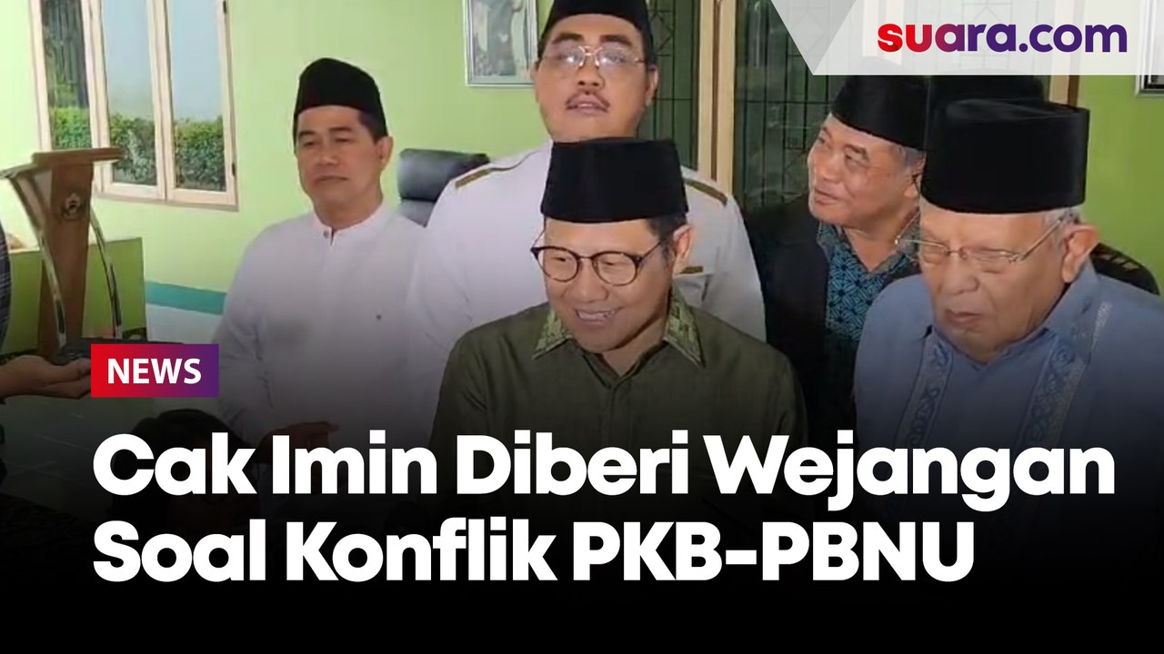 Temui Kiai Sepuh Nu Jelang Muktamar Cak Imin Dikasih Wejangan Soal