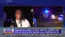 Sampedrano en estado de ebriedad se da a la fuga e impacta contra una patrulla en SPS