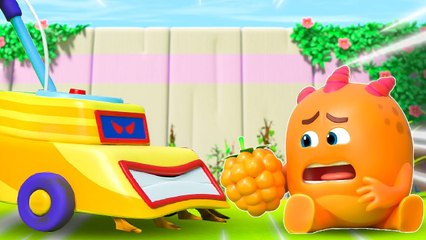 Kids Funny Cartoon - Move Away Mower Booya Comedy Show for Children