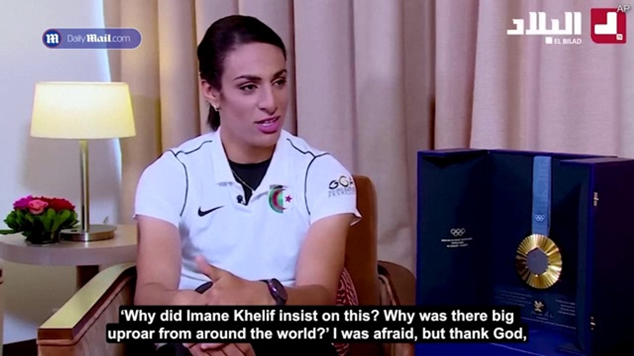 Imane Khelif speaks on Trump calling her a man after her Olympic win