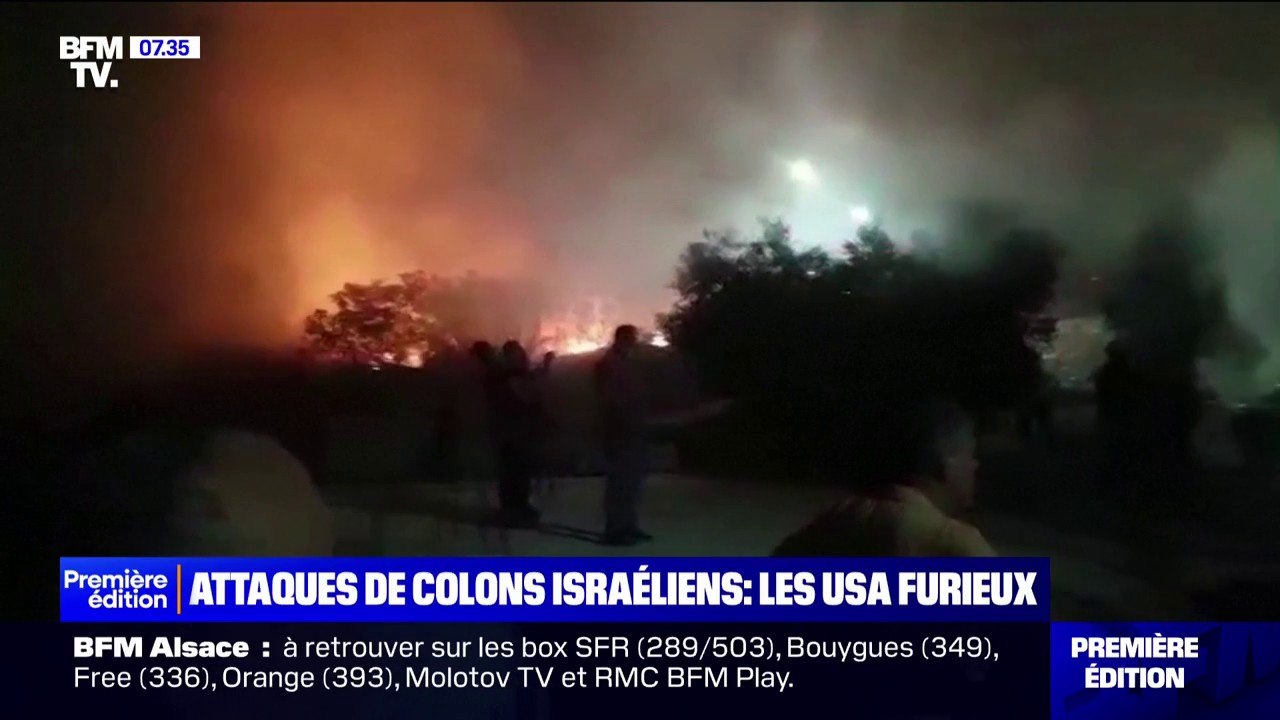 Attaques de colons israéliens en Cisjordanie occupée: les États-Unis demandent à Israël "de protéger toutes les communautés"