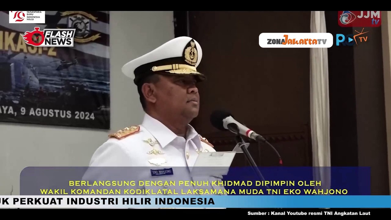 SUKSES JALANI PENDIDIKAN, WADAN KODIKLATAL TUTUP DIKLAPA-33 BESERTA DIKMATRA-2 DAN DIKAPLIKASI-2 TNI AL