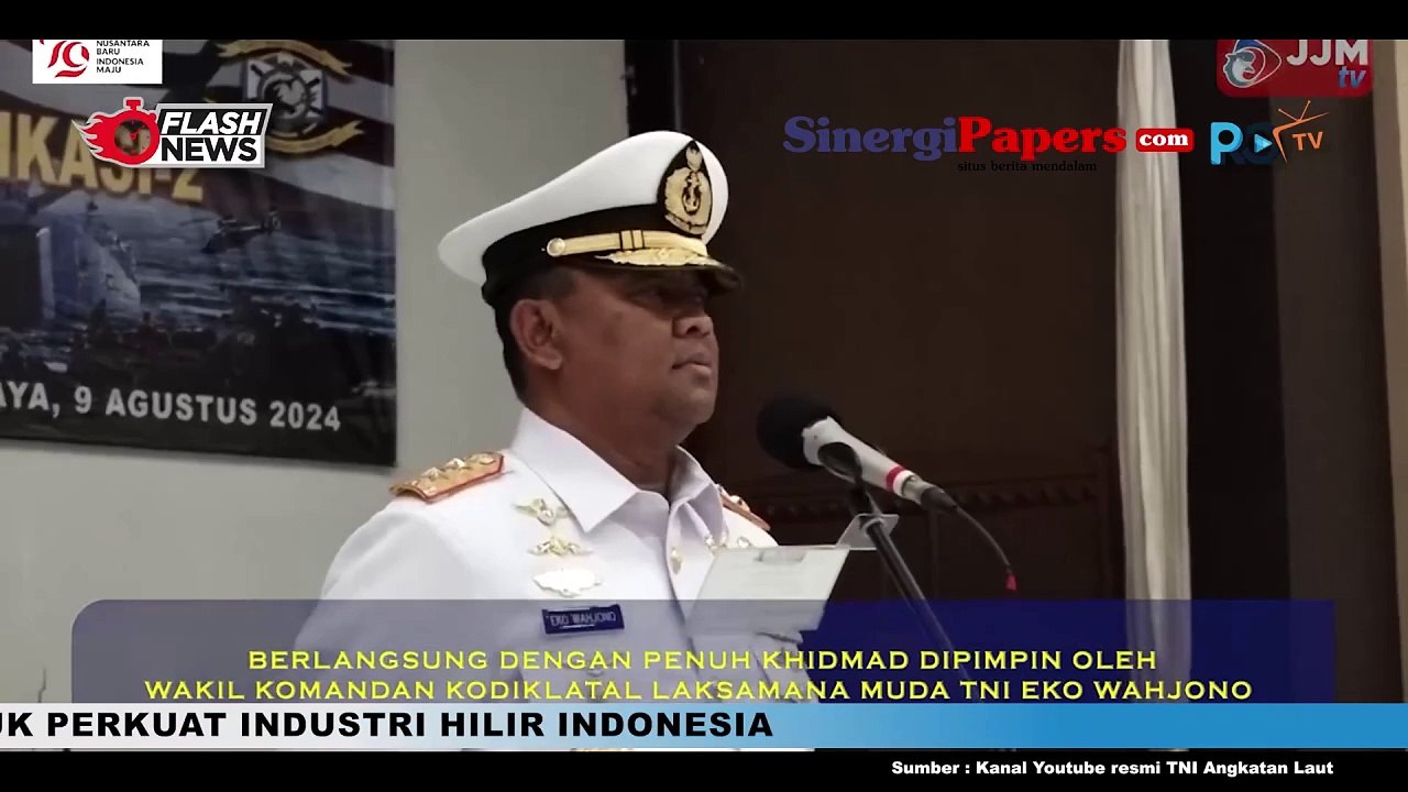 Sukses Jalani Pendidikan, Wadan Kodiklatal Tutup Diklapa-33, Dikmatra A-2 dan Dikaplikasi-2 TNI AL