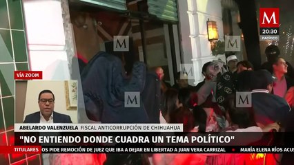 El fiscal Anticorrupción de Chihuahua asegura que existe evidencia contra Javier Corral