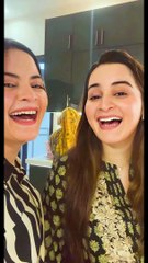 Aiman Khan Minal Khan or UN ke bhabi
