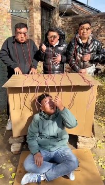 The thrilling blind guessing challenge of the steel clip series! #MAN SIMPLE HAPPY #新peasant plan 2023 #Blind Guess Challenge #clip #Share the good time #chines #chinescomedy #comedy #chines group #chines comedy #threeoneeight #three_one_eight