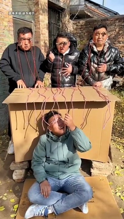 The thrilling blind guessing challenge of the steel clip series! #MAN SIMPLE HAPPY #新peasant plan 2023 #Blind Guess Challenge #clip #Share the good time #chines #chinescomedy #comedy #chines group #chines comedy #threeoneeight #three_one_eight