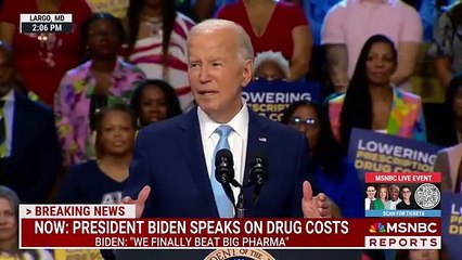 Biden Takes a Lighthearted Jab at Trump During First Event with Harris as Nominee