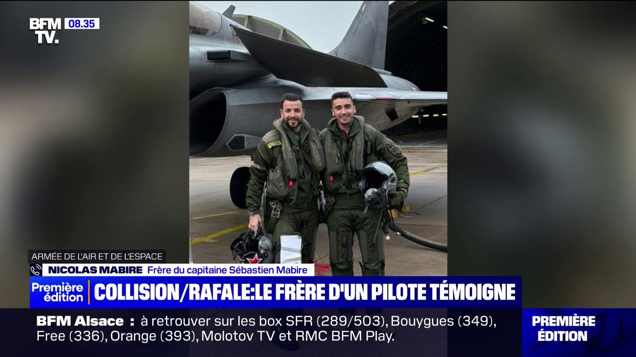 "Je vais consacrer toute ma vie à ces avions": le frère d'un des pilotes morts dans la collision entre deux rafales en Meurthe-et-Moselle témoigne de la passion de son frère