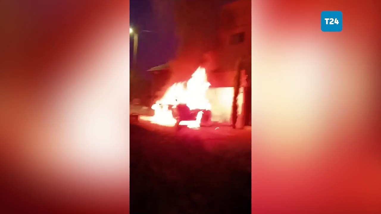 İsrailli yerleşimciler, Batı Şeria'daki köyü ateşe verdi; bir kişi öldü