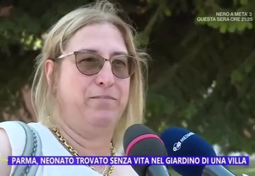 Parma, neonato trovato senza vita nel giardino di una villa