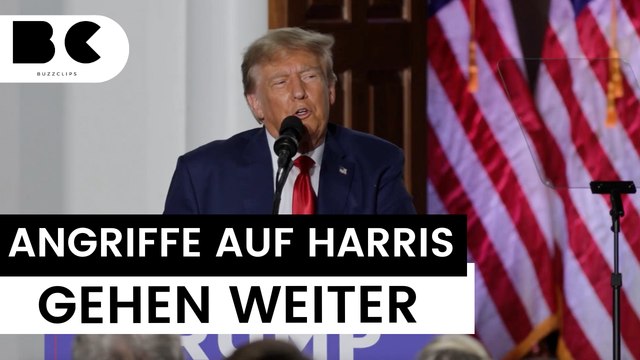 Trump sehr wütend auf Harris: Persönliche Angriffe gehen weiter