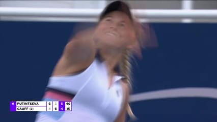 Cincinnati - Gauff surprise à domicile par Putintseva