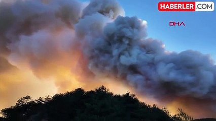 Bolu Göynük'te Orman Yangını: Havadan ve Karadan Müdahale Sürüyor