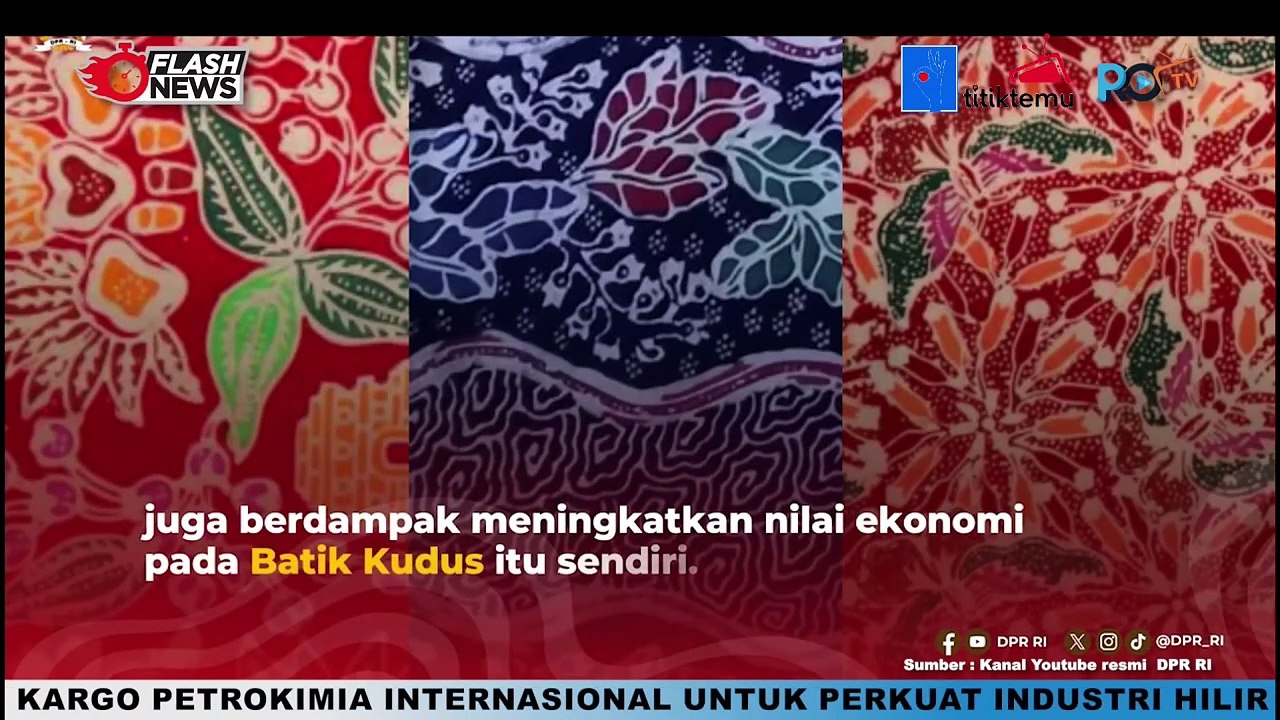 Lestari Moerdijat Dukung Motif Batik Kudus Dapatkan Hak Paten HAKI