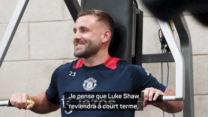 Man. United - Ten Hag s'attend à un retour de Shaw à "court terme"