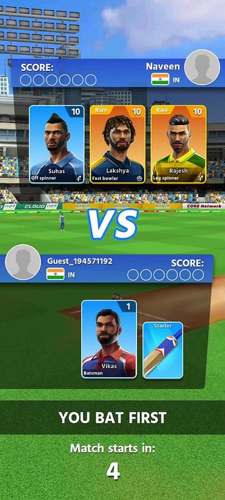 Cricket league game