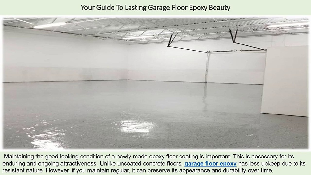 Your Guide To Lasting Garage Floor Epoxy Beauty