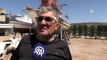 Sinop'ta balıkçılar av sezonuna hazırlanıyor