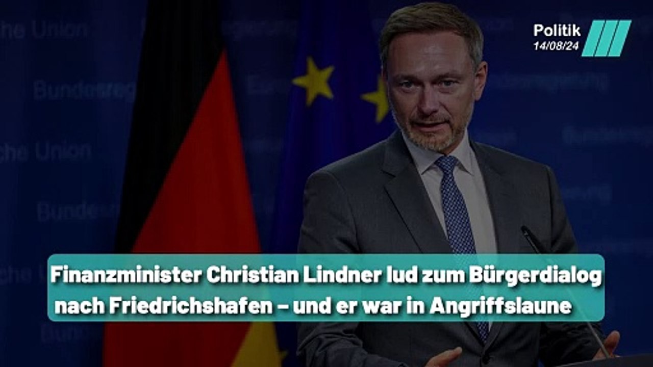 Finanzminister Lindner fordert Reform des Bürgergelds