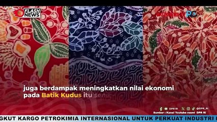 Lestari Moerdijat Dukung Motif Batik Kudus Dapatkan Hak Paten Haki