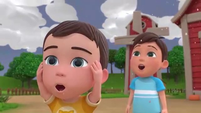 kids playing in rain ۔rain rain go away kids poem