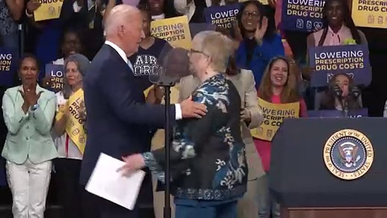 Biden: Harris wird eine 'verdammt gute Präsidentin sein'