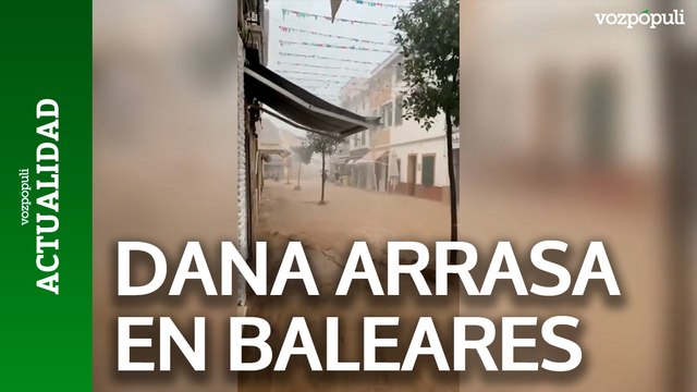 DANA arrasa en Baleares con torrentes desbordados, vuelos cancelados y varias personas rescatadas