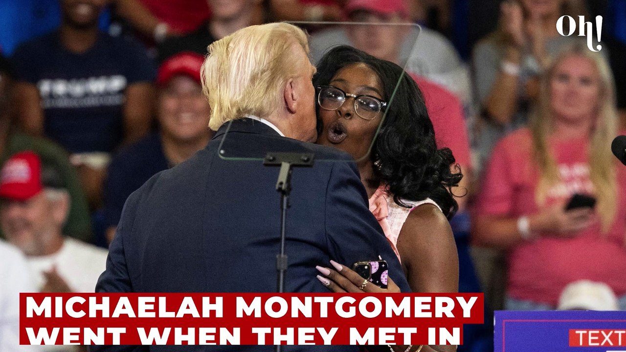 Donald Trump’s weird onstage interaction with Michaelah Montgomery: 'I’m never going back home to the First Lady!'