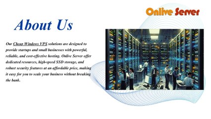 Act Now Cheap Windows VPS