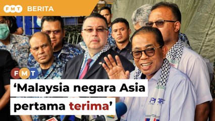 Malaysia negara asia pertama terima pesakit dari Palestin