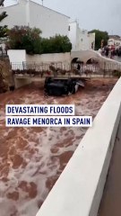 Devastating Floods Ravage Menorca in Spain