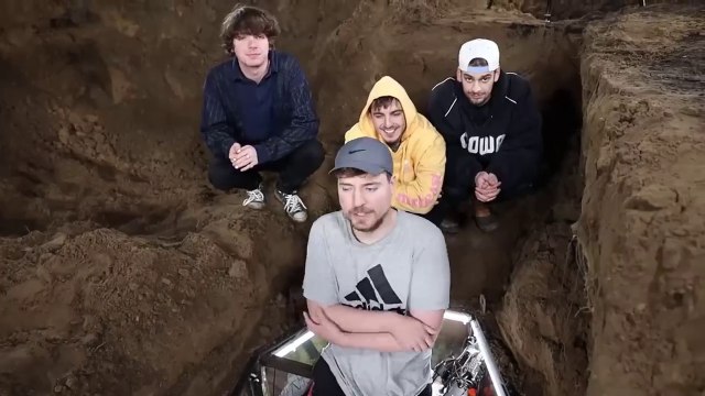 MrBeast Spent 50 Hours Buried Alive