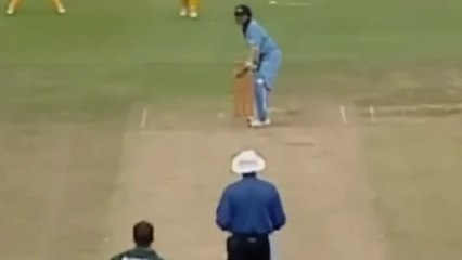 Sachin tendulkar's one of the greatest backfoot punch.