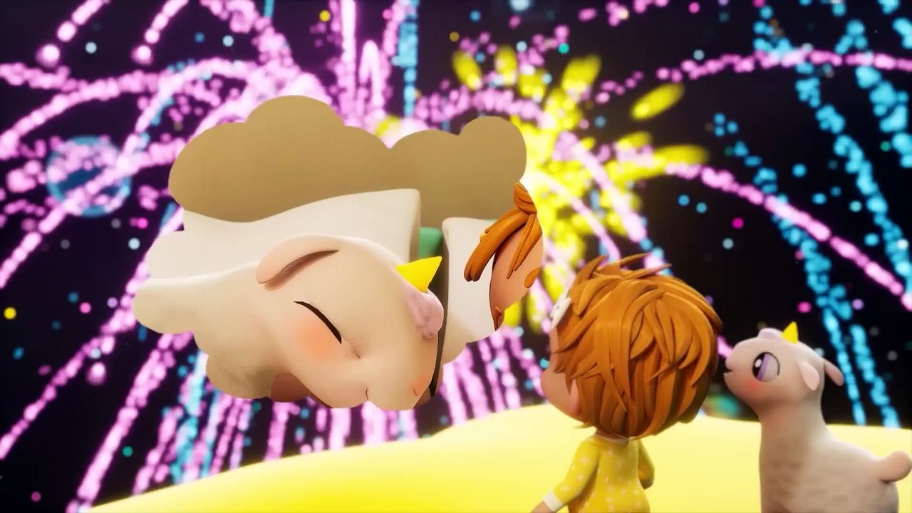 Navey's MAGiC LAMB Song!! a Best Day Ever with Baby Navey and her Unicorn Lamb riding rainbow slides