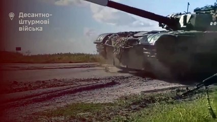 Imágenes de la entrada del ejército ucraniano a la región rusa de Kursk