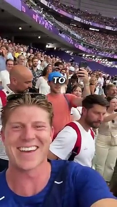 Tara Davis's Husband Gold Medal Reaction❤️(@taraandhunter)