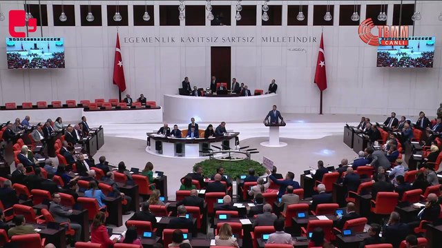 Meclis'te Can Atalay oturumunda, İdris Şahin konuştu