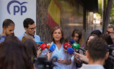 Carmen Fúnez: "Sánchez está acorralado por la corrupción"
