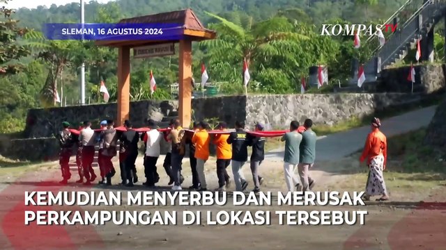 Upacara HUT ke-79 RI, Berkibar Bendera Merah Putih di Klangon Saksi Bisu Pejuang Kemerdekaan