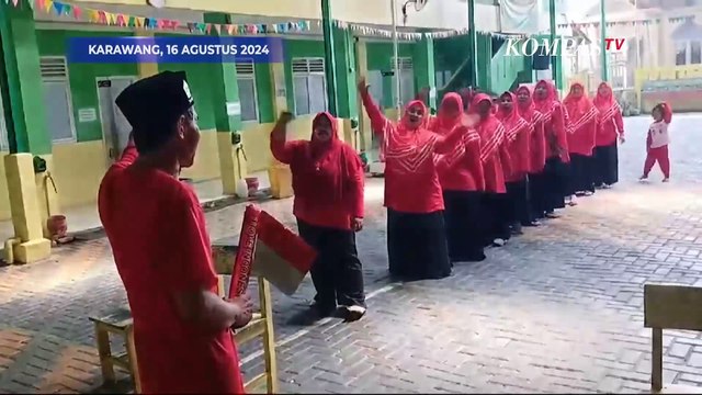 Tawa Lepas Para Guru Ikuti Lomba Agustusan di Karawang: Capek tapi Seru