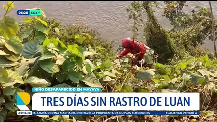 La búsqueda de Luan no cesa: Hace casi tres días desapareció de la puerta de su casa