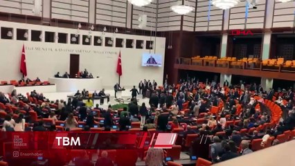 TBMM'deki Can Atalay oturumunda çıkan kavganın görüntüleri