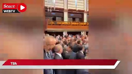 Bu görüntüler yakışmadı: Meclis'te kan izleri!