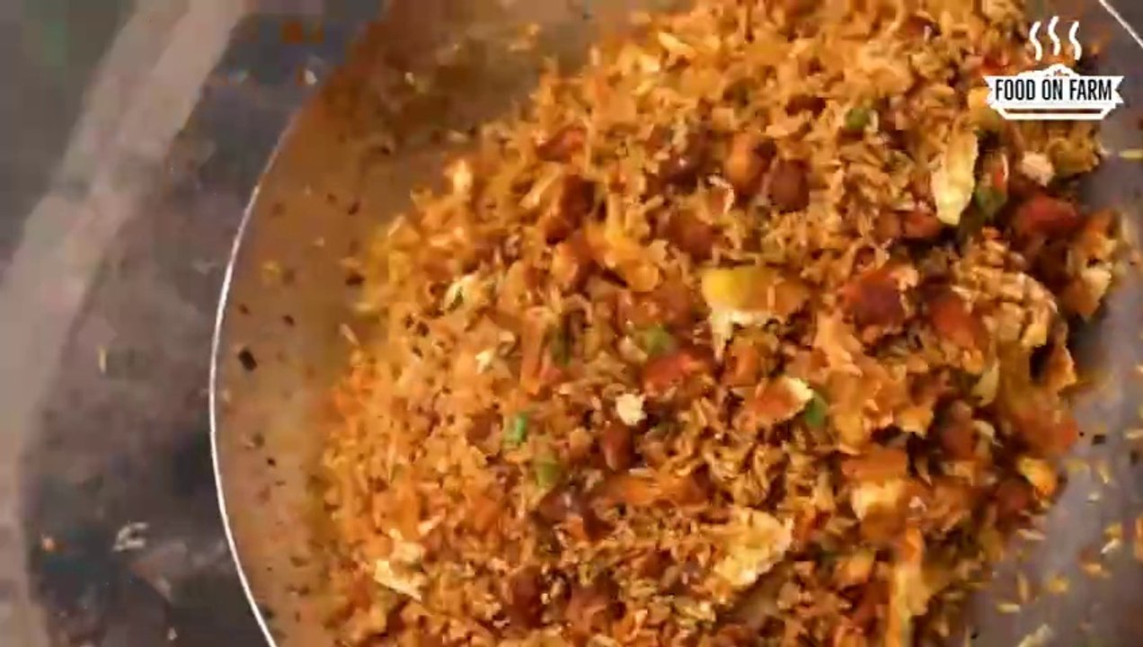 Double Egg Chicken Fried Rice