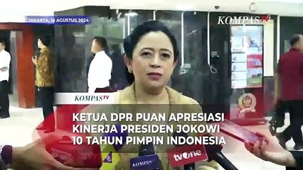 Ketua DPR Puan Apresiasi Kinerja Presiden Jokowi Selama 10 Tahun Pimpin Indonesia