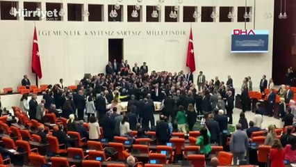 TBMM, Can Atalay için toplandı... Meclis'te yumruklu kavga